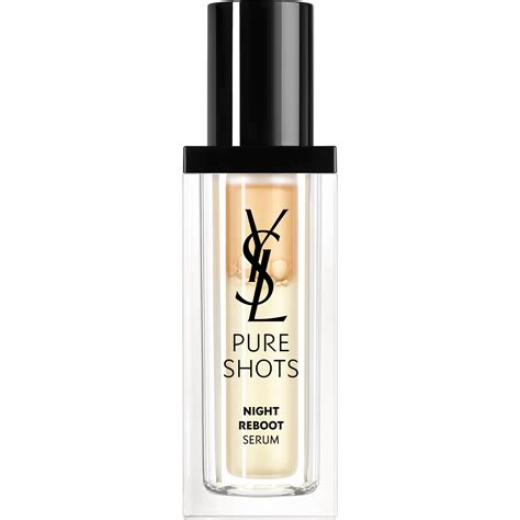 how to use ysl pure shots night reboot serum|pure shots night reboot.